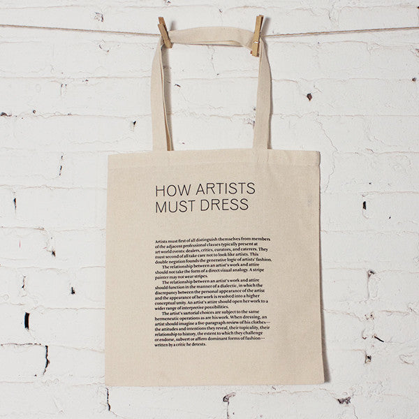 How Artists Must Dress Tote